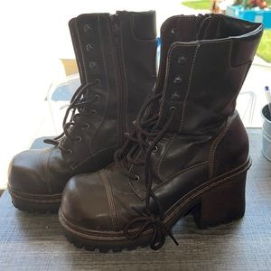 Chunky Platform Boots